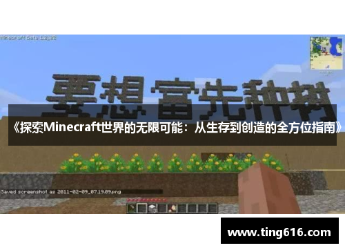 《探索Minecraft世界的无限可能：从生存到创造的全方位指南》